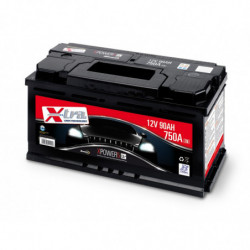 Batteria Auto - Accumulatore 12V 90 AH X-TRA