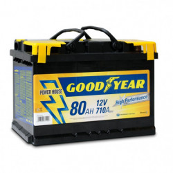 Batteria auto - Accumulatore 12V 80 AH GOODYEAR