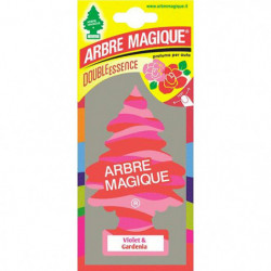 ARBRE MAGIQUE VIOLET & GARDENIA