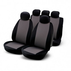 Set fodere universali "G9" elasticizzate nero/grigio