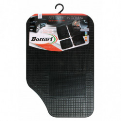 Set tappeti gomma universali sagomabili "BROOKLIN"