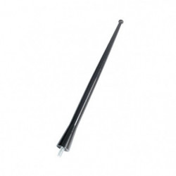 Antenna radio per auto in alluminio 16 cm nero universale
