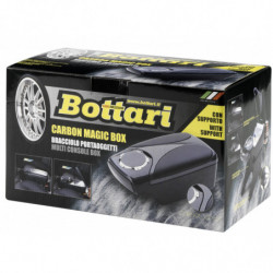 Bracciolo portaoggetti multiuso "CARBON MAGIC BOX"