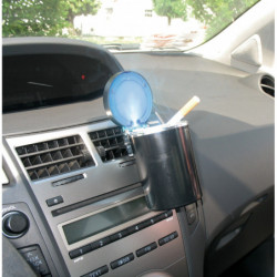 Portacenere a barattolo in plastica con led "LIGHT"