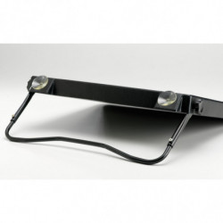 Tavolo portaoggetti regolabile