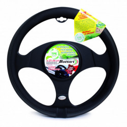 Coprivolante per auto in TPE  nero grigio