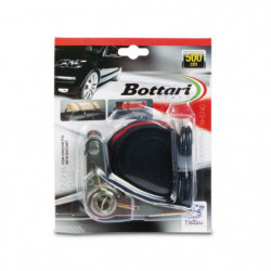 Cinghia di fissaggio PLUS 500cm con cricchetto e ganci