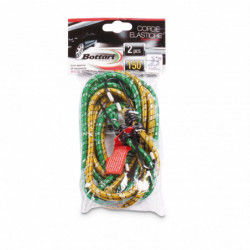 Sandows elastiques avecsangle de securite 2 pc 150cm