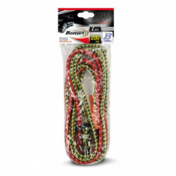 Corde elastiche con ganco 2 PZ CM 200