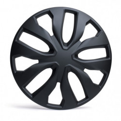 Art. 18453 - Copricerchio universale SILVERSTONE BLACK 15 pollici 4 pz