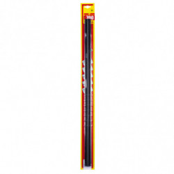 Refill spazzole tergicristallo con gomma grafitata 700 mm