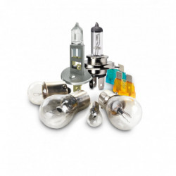 Kit lampade con alogena H1+H7 12V 55W