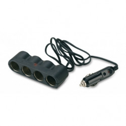 Presa accendisigari 12/24 V quadrupla per auto