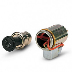 Accendisigari illuminato per auto kit completo foro 21 mm