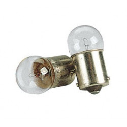 Coppia Lampade Sferiche per Fanali auto 12V BA15S 5W