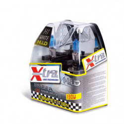 Set 2 pz lampade super white 12V H1 130 W X-TRA