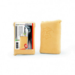 Spugna per auto in vera pelle di Daino