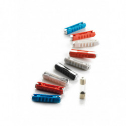 Fusibili cilindrici assortiti cartella da 10 pz