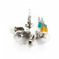 Kit lampade alogene H1+50% di luminosità