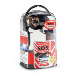 Kit lampade alogene H1+50% di luminosità