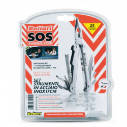 Pinza multifunzione 25 IN 1 (tipo coltellino svizzero)