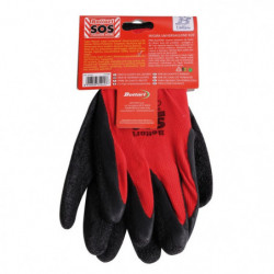 1 Paio di guanti da lavoro in nylon e nitrile