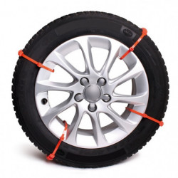 Fasce antiscivolamento da neve per auto SNOW PIT STOP 8 pezzi