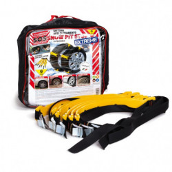 Fasce antiscivolamento da neve per auto SNOW PIT STOP EXTREME 6 pezzi