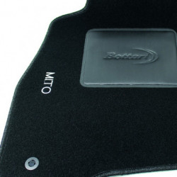Set tappeti auto su misura in moquette per Alfa Romeo Modello Mito