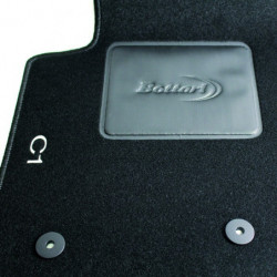 Set tappeti auto su misura in moquette per Citroen Modello C1 produzione dal 2004 al 2011.