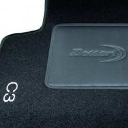 Set tappeti auto su misura in moquette per Citroen Modello C3 (2009-2016)