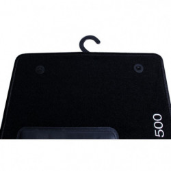 Set tappeti auto su misura in moquette per Fiat Modello 500 (dal 2007 ad oggi)