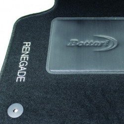 Set tappeti auto su misura in moquette per JEEP Modello Renegade