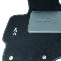 Set tappeti auto su misura in moquette per Mitsubishi Modello Asx produzione dal 2010 ad oggi.
