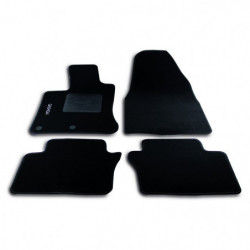 Set tappeti auto su misura in moquette per Nissan Modello Qashqai dal 2007 al 2013.