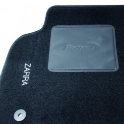 Set tappeti auto su misura in moquette per Opel Modello Zafira dal 2012 ad oggi.