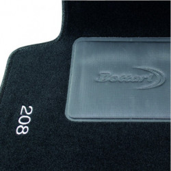 Set tappeti auto su misura in moquette per Peugeot Modello 208.