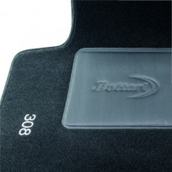 Set tappeti auto su misura in moquette per Peugeot Modello 308 produzione dal 2013 ad oggi.