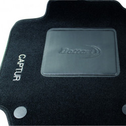 Set tappeti auto su misura in moquette per Renault Modello Captur.