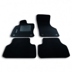 Set tappeti auto su misura in moquette per Skoda Modello Octavia produzione dal 2012 ad oggi.