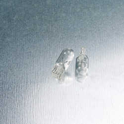 Lampadina ricambio moto blu T10 12V-5W