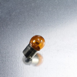 Lampadina ricambio moto arancio BA15s 12V-23W