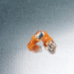 Lampadina ricambio moto arancio T10 12V-5W