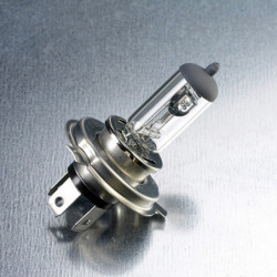 Lampadina ricambio moto bianco platino H4 12V