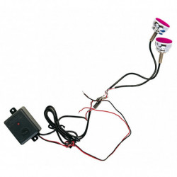 Luci LED Stroboscopiche "SPYCO" per moto 2 pezzi BLU