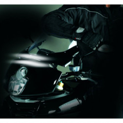 Strisce flessibili a 3 lampade LED "SUNRISE" Bianco per moto 2 pezzi