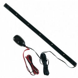 Strisce flessibili a 5 lampade LED "DEVIL" Verde per moto 2 pezzi