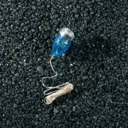 Proiettore Luminoso per moto a LED "STRANGE" BLU