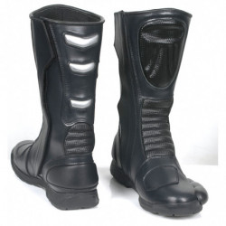 Stivali da moto "STIVALI ROAD" in vera pelle Nero n.45