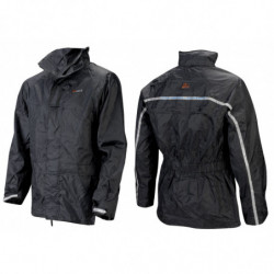 Giacca impermeabile "OXFORD" nera taglia XXL